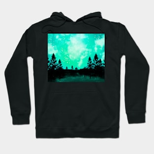 Northern Lights Aurora Borealis Hoodie